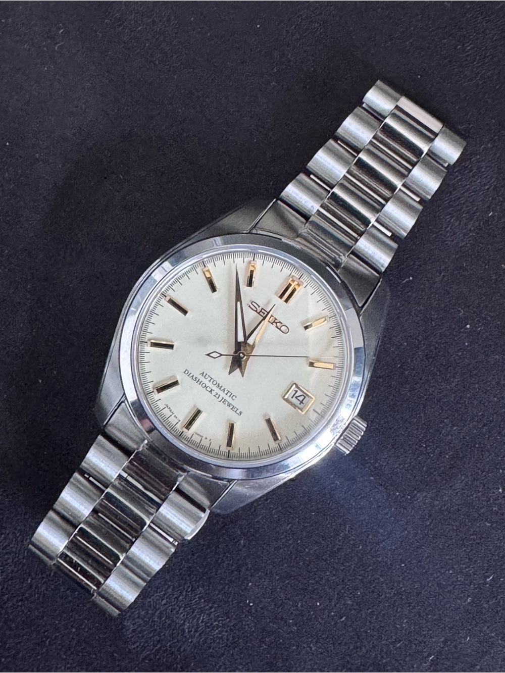 Seiko SCVS001 JDM with Uncle Straps President Bracelet